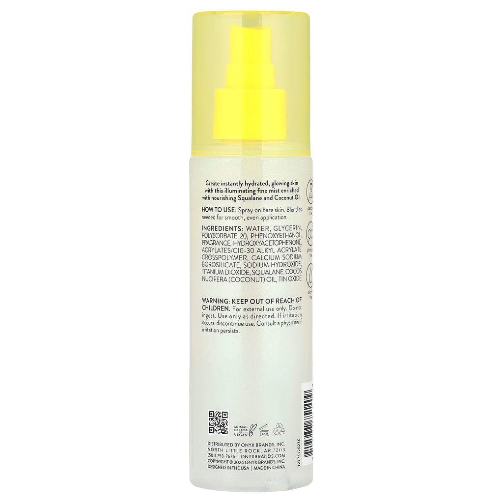 Onyx Professional, Coconut Bliss, Hydrating Shimmer Mist, Coconut & Vanilla, 6.5 fl oz (200 ml)