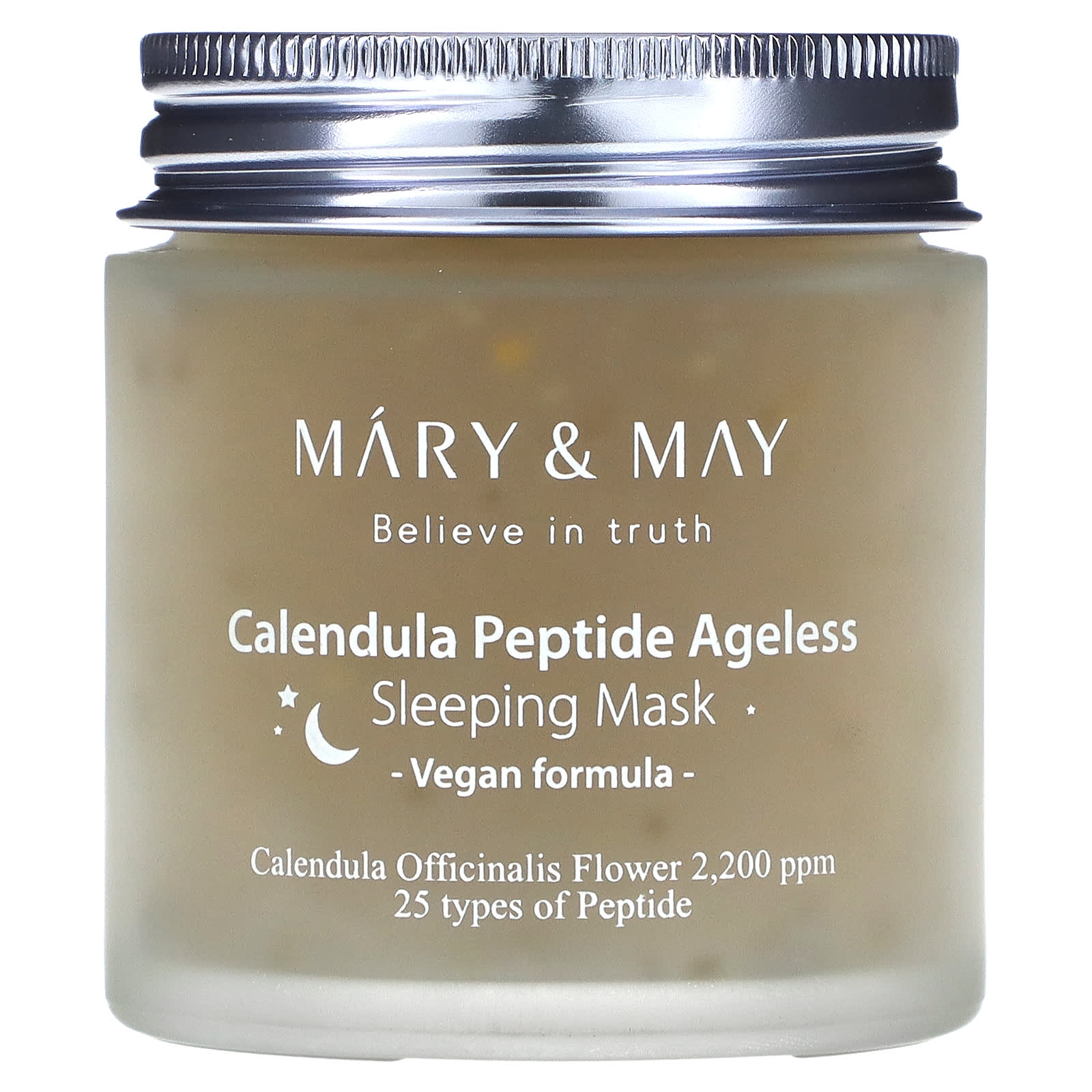 Mary & May, Calendula Peptide Ageless, Sleeping Beauty Mask, 3.88 oz (110 g)