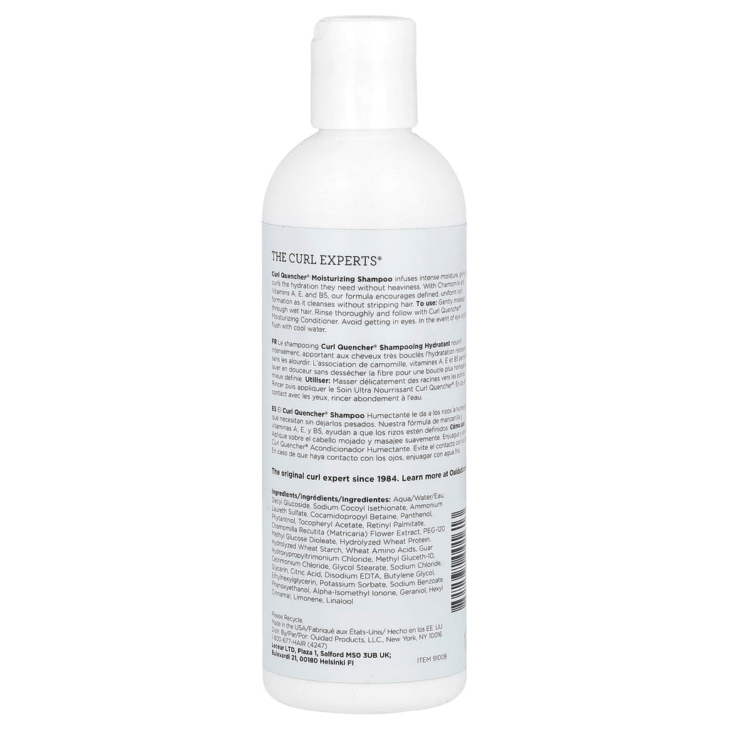 Ouidad, Curl Quencher®, Moisturizing Shampoo, Tight Curls, 8.5 fl oz (250 ml)