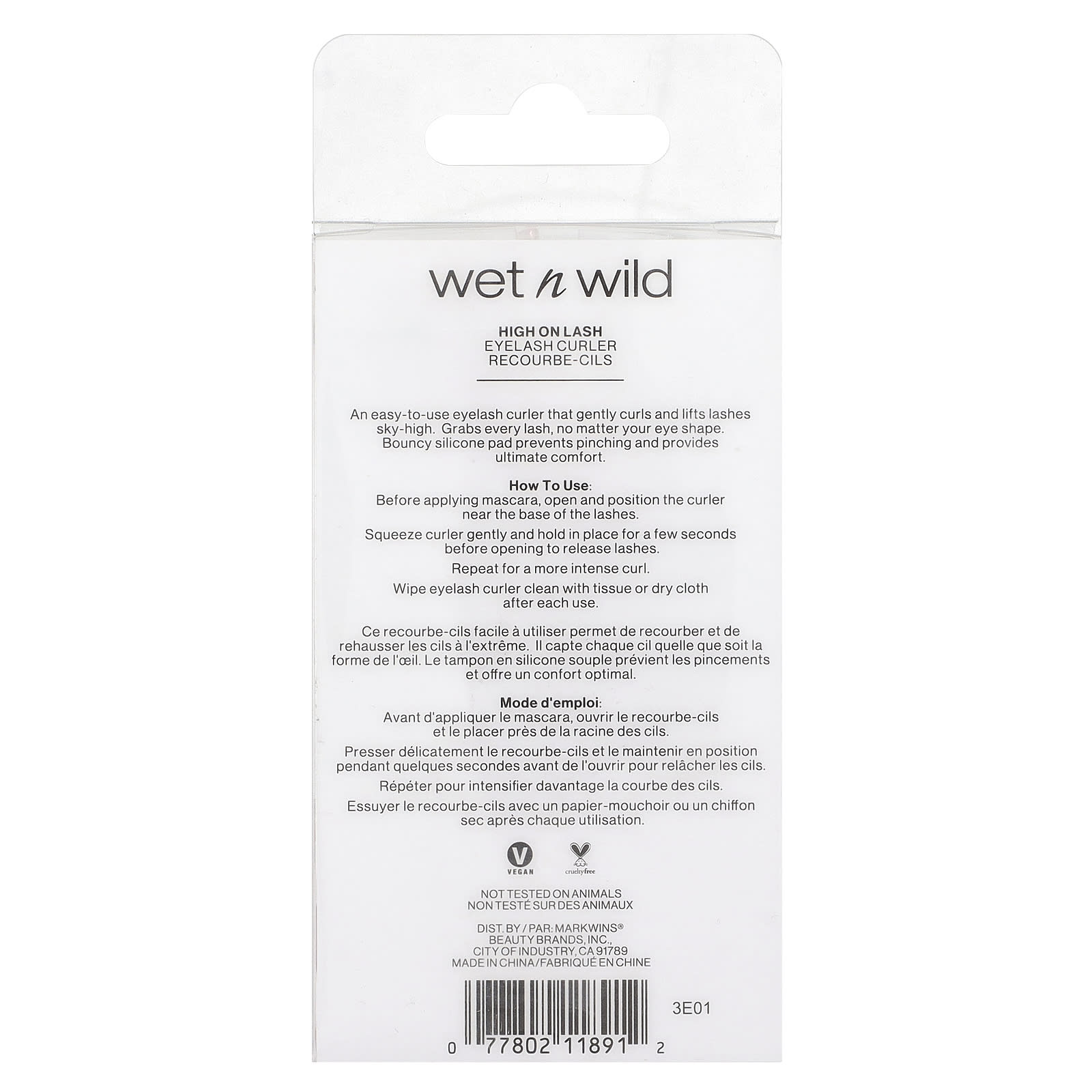 wet n wild, High On Lash Eyelash Curler, 1 Count