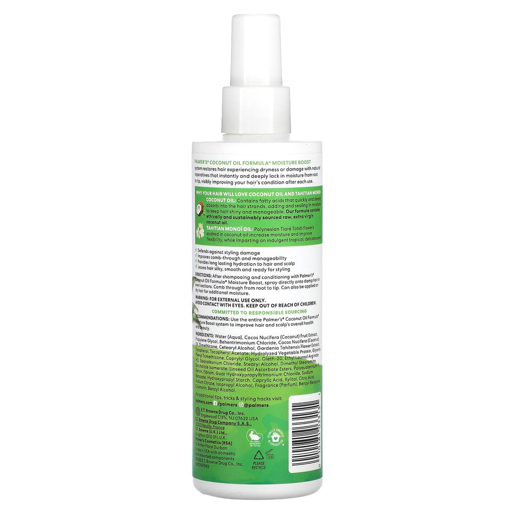 Palmer's, Coconut Oil Formula® with Vitamin E, Coconut Oil Leave-In Conditioner, 8.5 fl oz (250 ml)