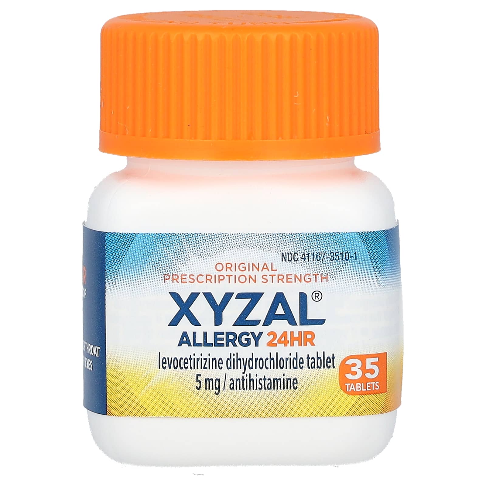 Xyzal, Allergy 24HR, 5 mg, 35 Tablets