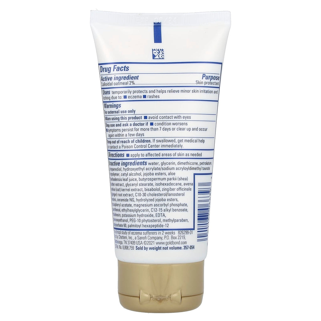 Gold Bond, Medicated, Eczema Relief Hand Cream, 3 oz (85 g)