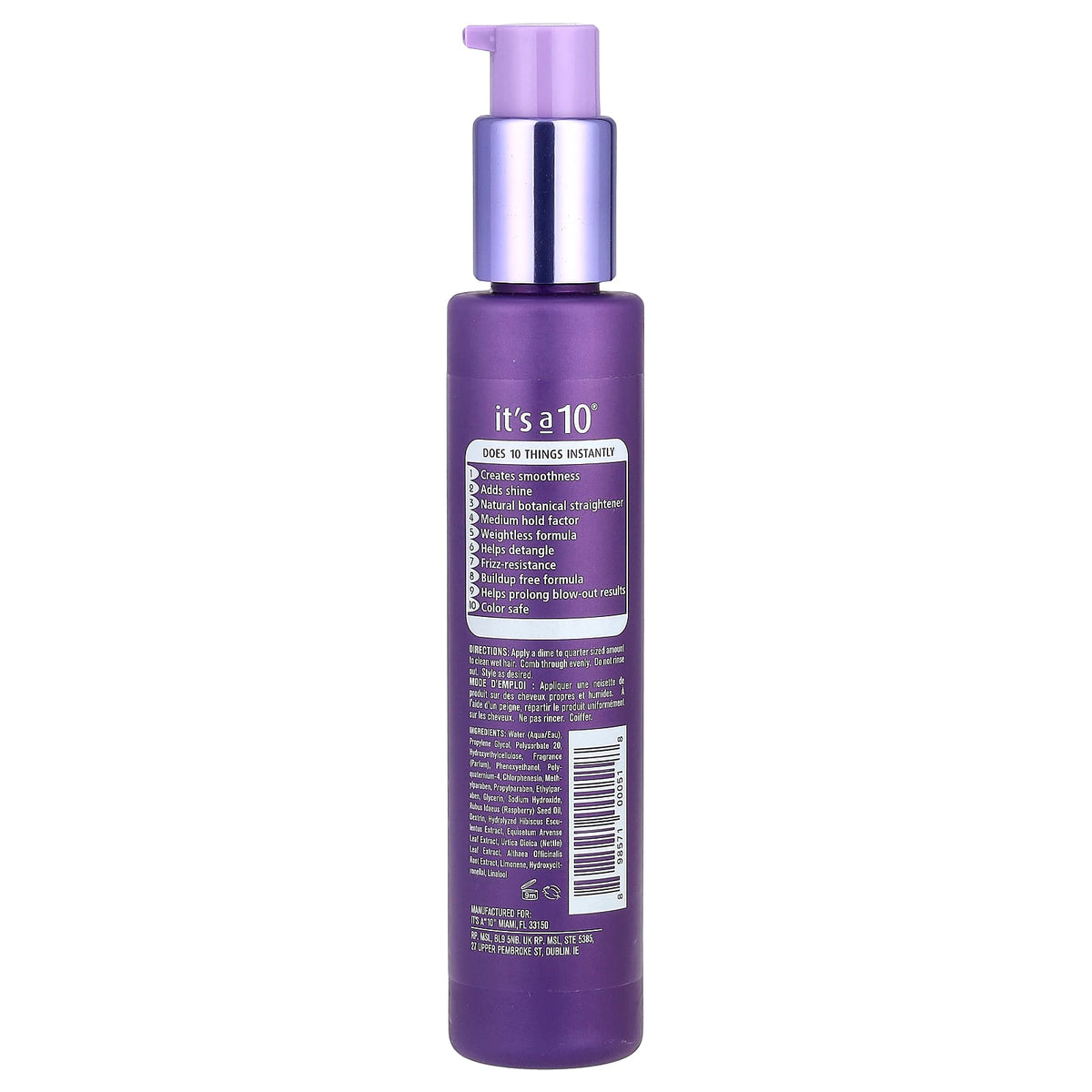 It's a 10, Silk Express, Miracle Silk Smoothing Balm®, 5 fl oz (148 ml)