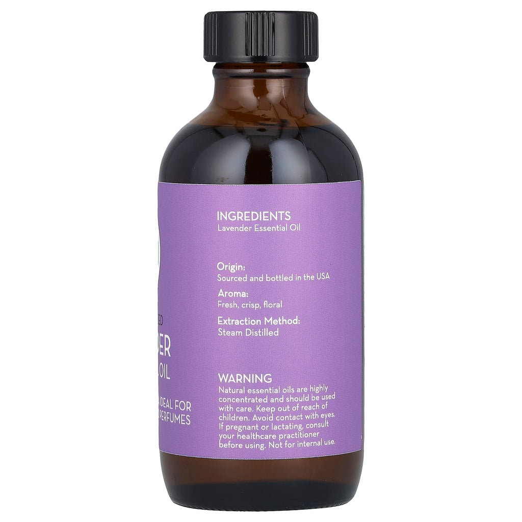 Pure Body Naturals, Essential Oil, Lavender , 4 fl oz (118 ml)