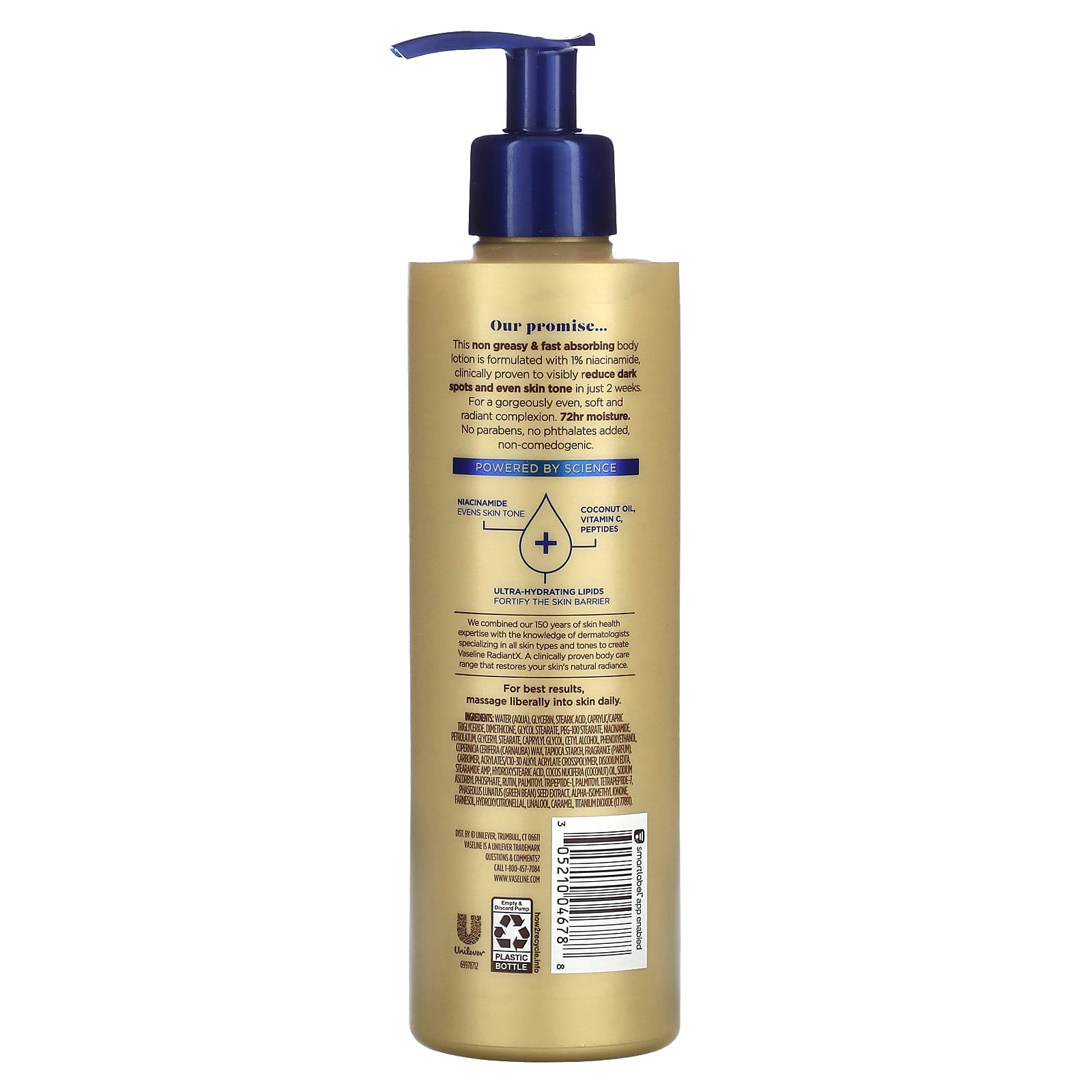 Vaseline, RadiantX, Nourishing Body Lotion, 11 fl oz (325 ml)