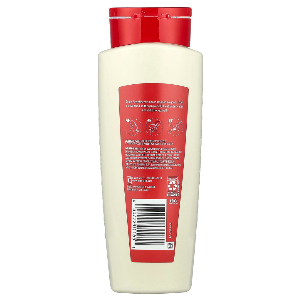 Old Spice, Body Wash, Deep Cleanse with Deep Sea Minerals, 18 fl oz (532 ml)