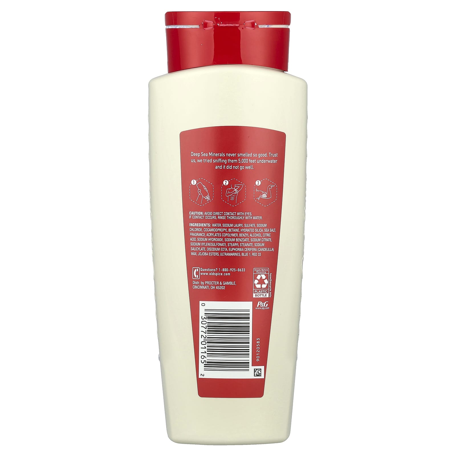 Old Spice, Body Wash, Deep Cleanse with Deep Sea Minerals, 18 fl oz (532 ml)
