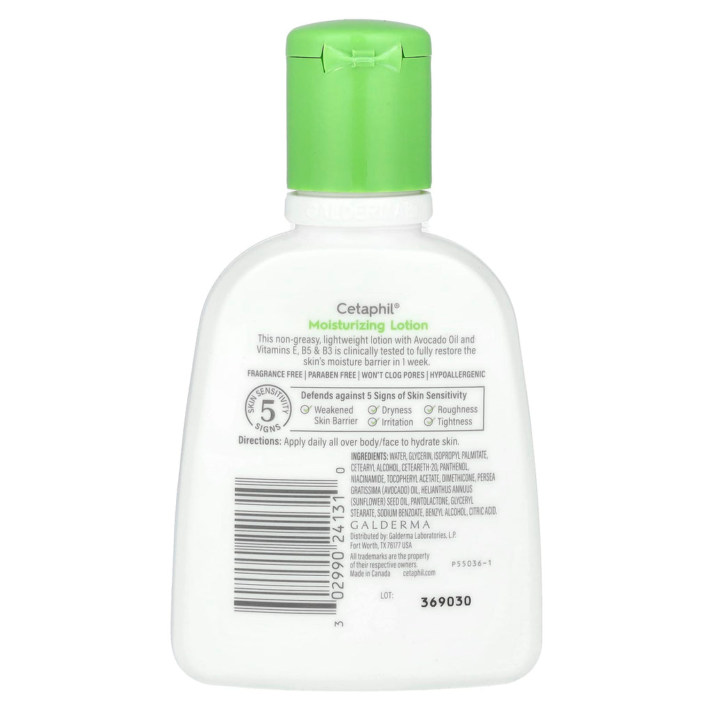 Cetaphil, Moisturizing Lotion, Fragrance Free, 4 fl oz (118 ml)
