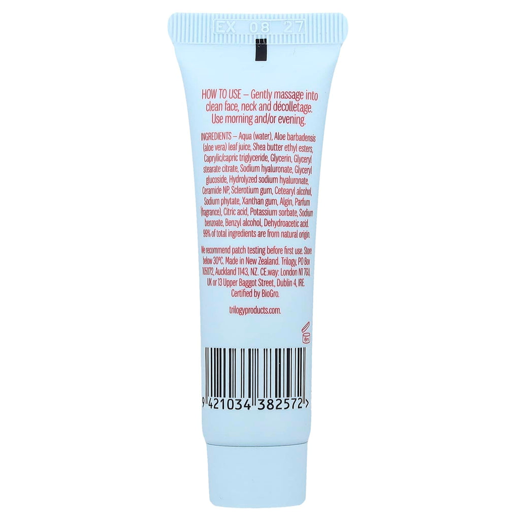 Trilogy, Hyaluronic Acid + Water Cream, 0.34 fl oz (10 ml)