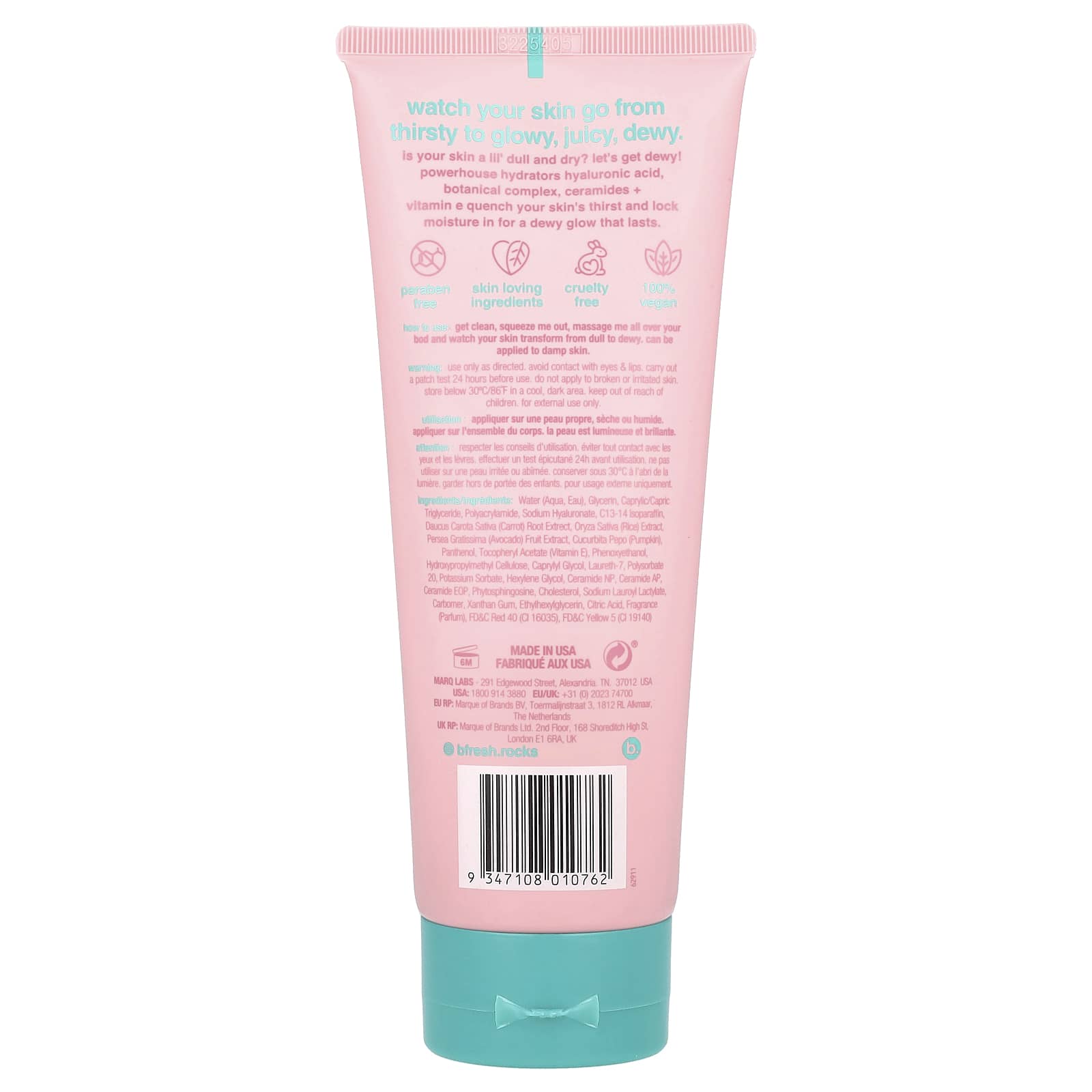 b.fresh, From Dull to Dewy, Hydrating Body Serum , 8 fl oz (236 ml)