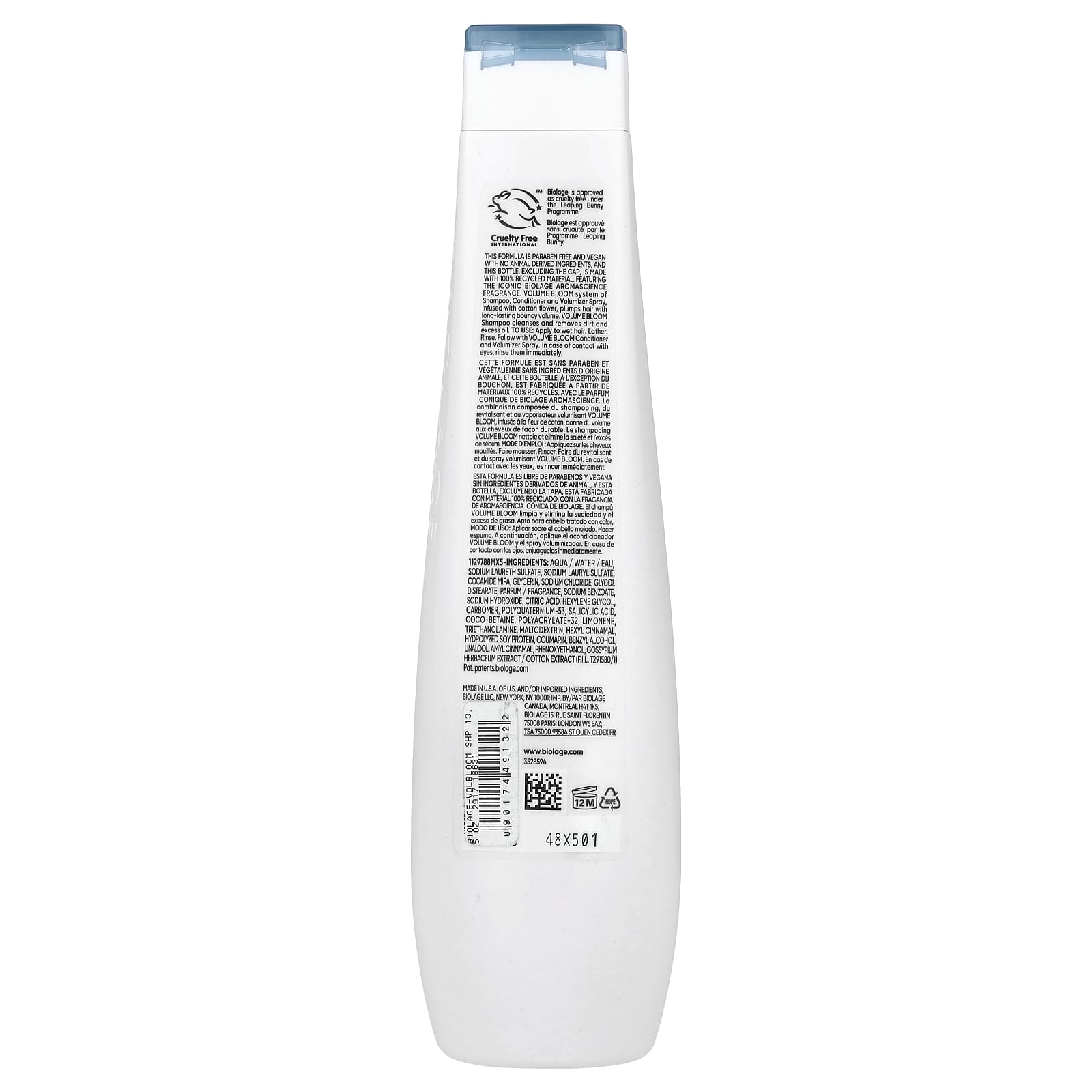 Biolage, Volume Bloom, Shampoo, For Fine Hair, 13.5 fl oz (400 ml)