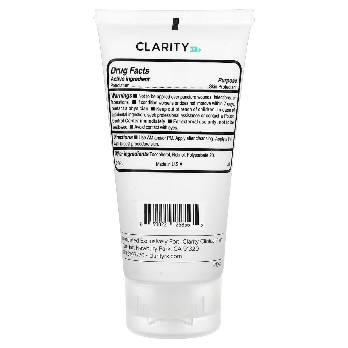 ClarityRx, Healing Fine, Barrier Ointment, 1.76 oz (50 g)