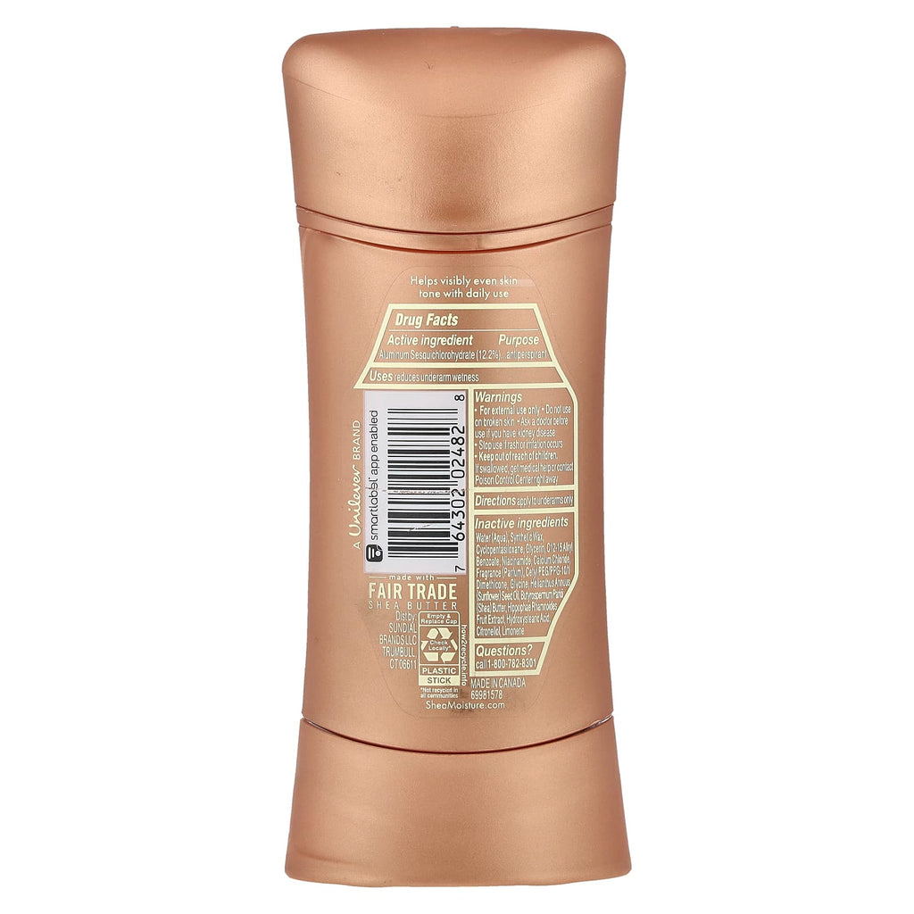 SheaMoisture, Even Tone, Antiperspirant Deodorant, Vitamin C & Niacinamide, 2.6 oz (74 g)