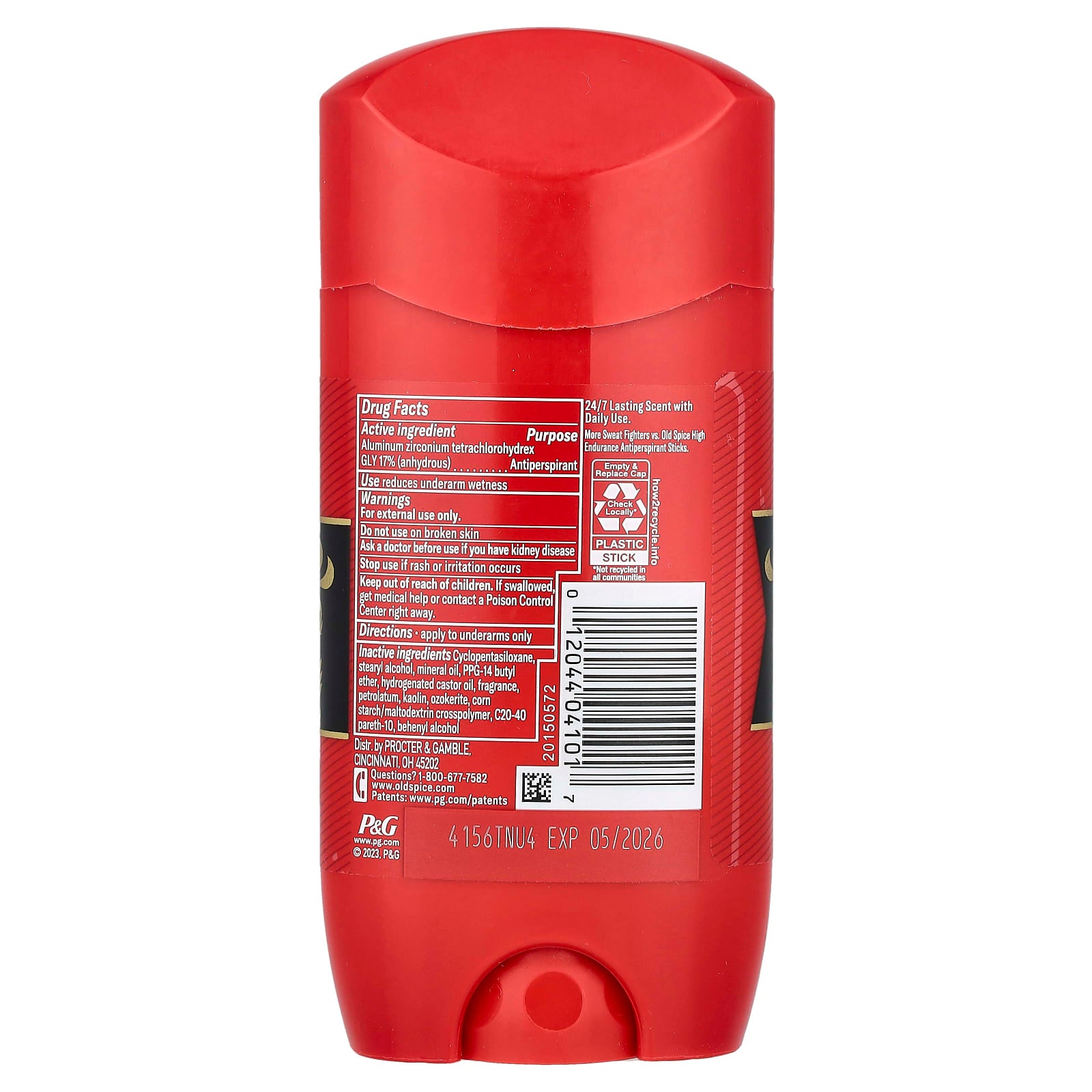 Old Spice, Swagger Antiperspirant & Deodorant, Cedarwood, 3.4 oz (96 g)