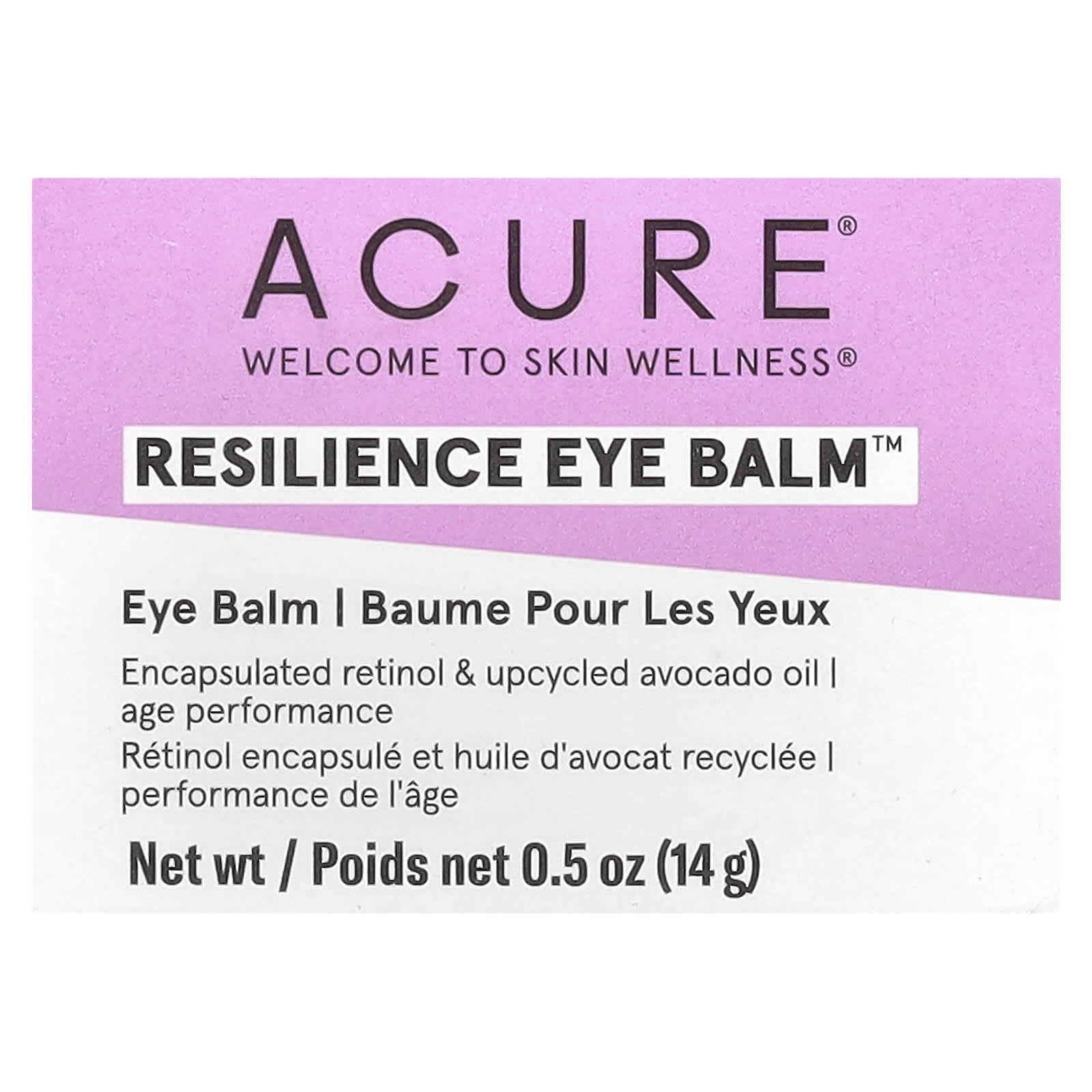 ACURE, Resilience Eye Balm, 0.5 oz (14 g)