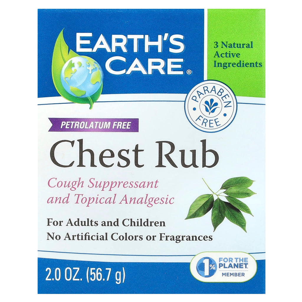 Earth's Care, Chest Rub, 2 oz (56.7 g)