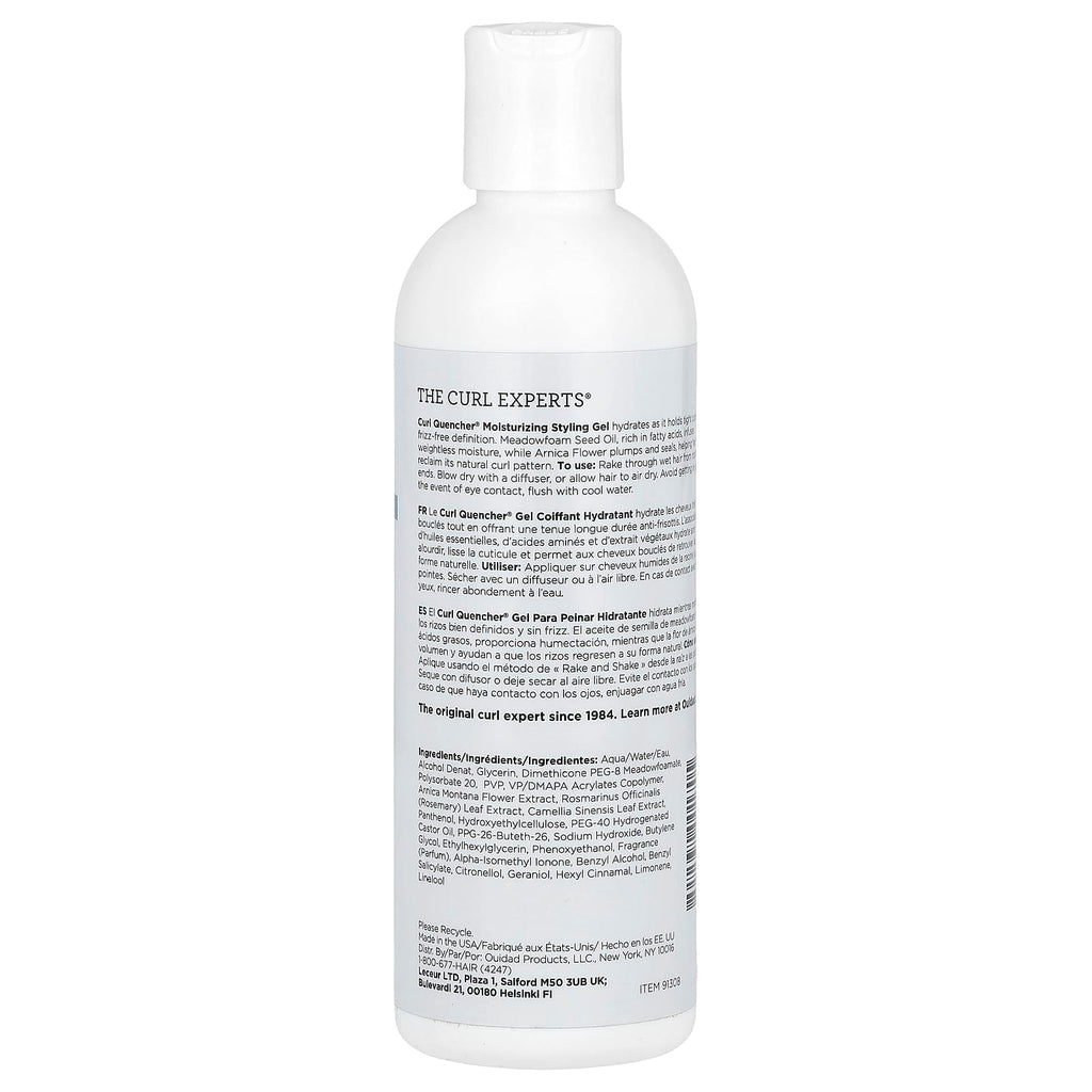 Ouidad, Curl Quencher®, Moisturizing Styling Gel, 8.5 fl oz (250 ml)