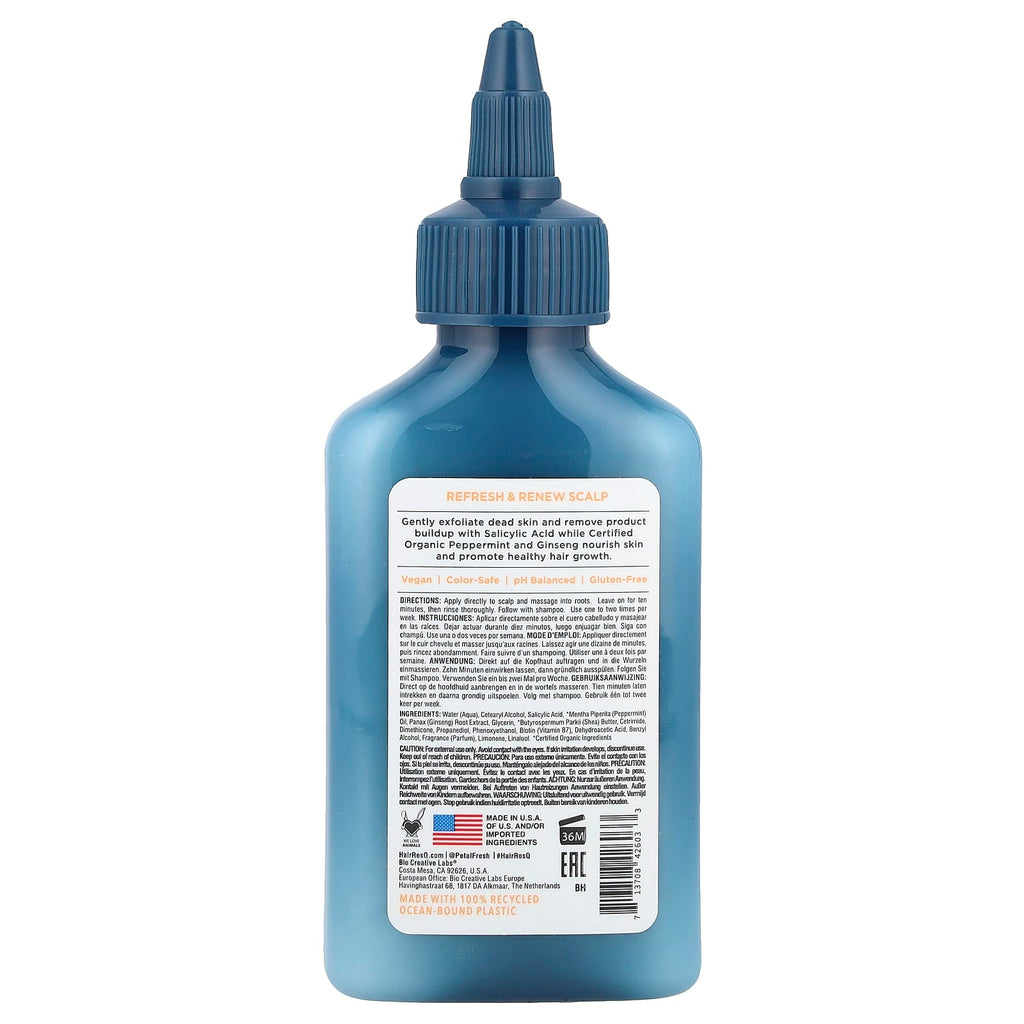 Petal Fresh, Hair ResQ®, Scalp Care, Exfoliating Scalp Mask with Salicylic Acid, 4 fl oz (118 ml)