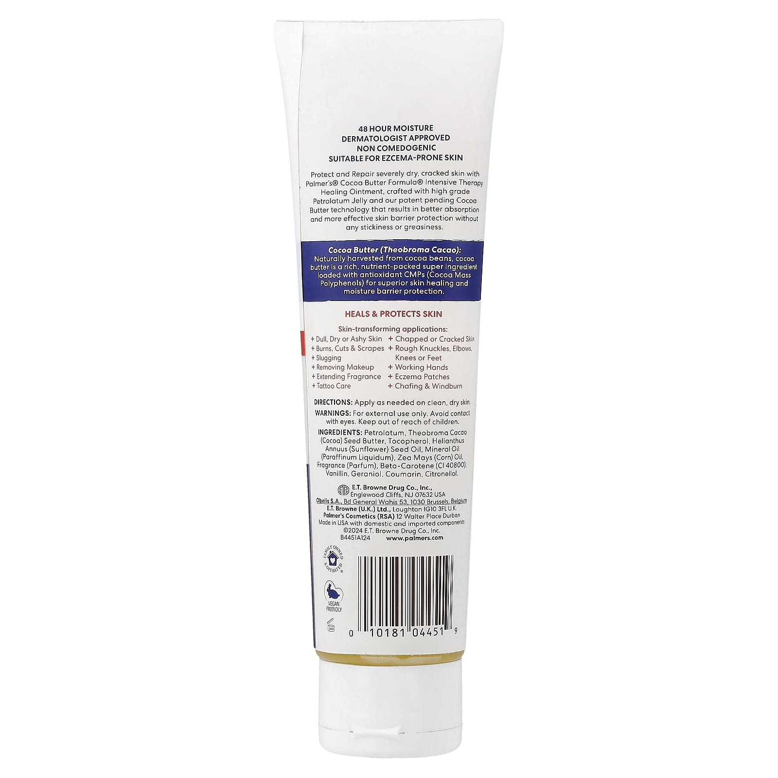 Palmer's, Cocoa Butter Formula® with Vitamin E, Intensive Therapy Healing Ointment, 3.75 oz (106 g)