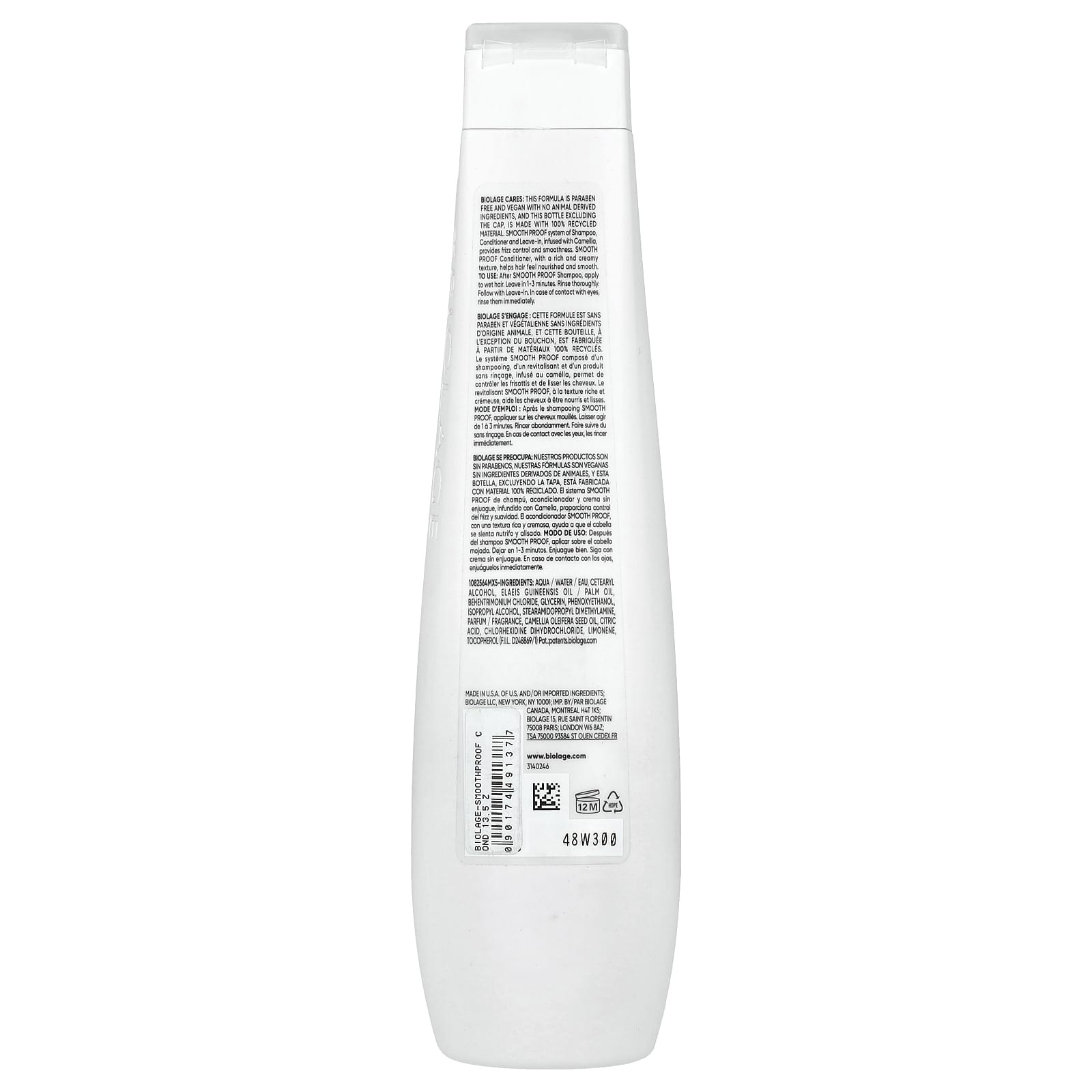 Biolage, Smooth Proof, Conditioner, For Frizzy Hair, 13.5 fl oz (400 ml)