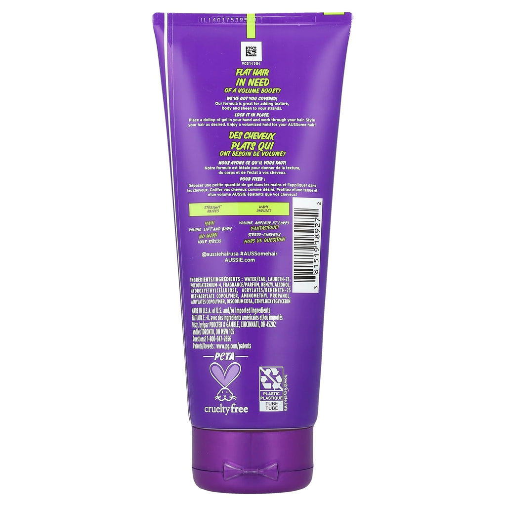 Aussie, Instant Volume, Style Defining Gel, Strong Hold, 7 oz (198 g)