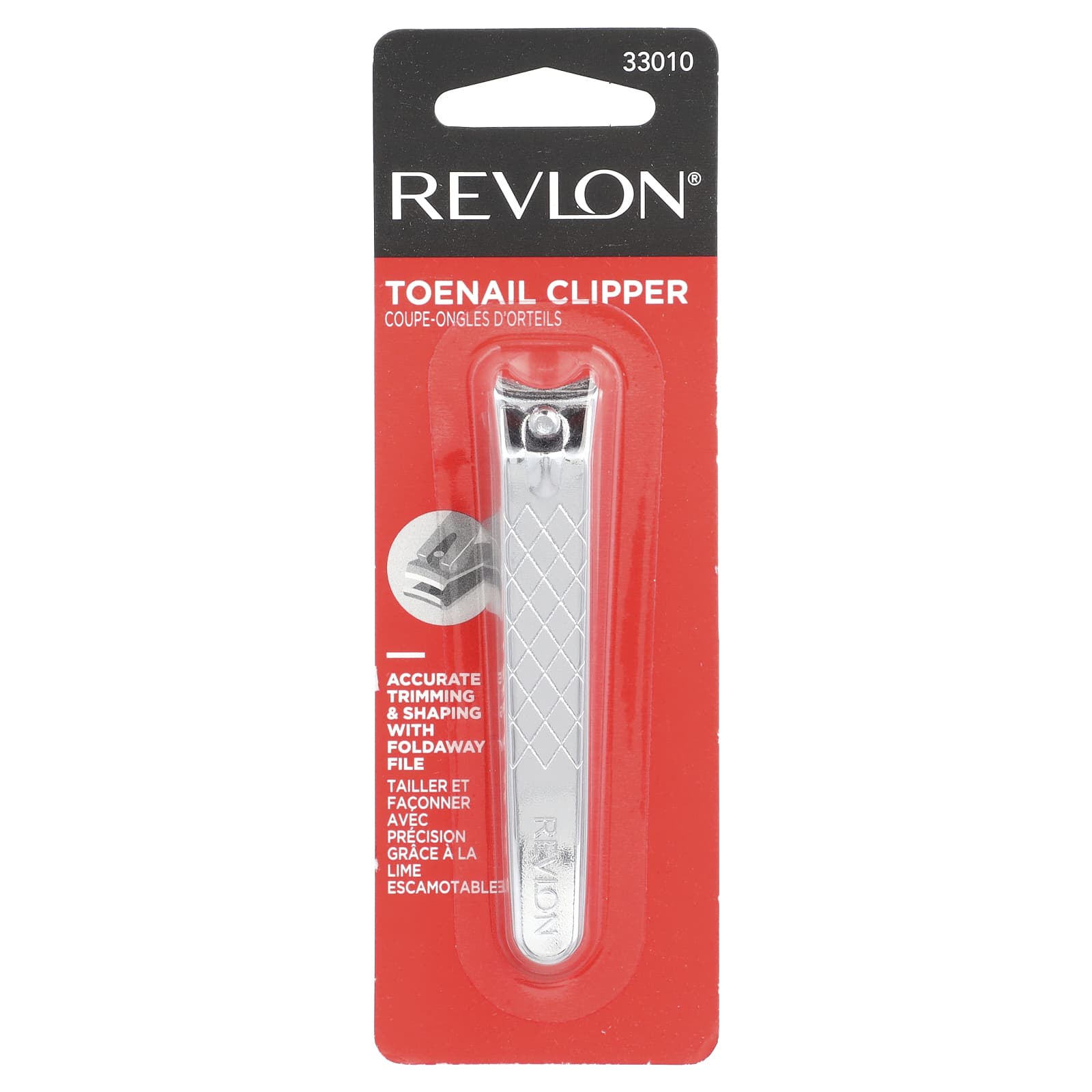 Revlon, Toenail Clipper, 1 Count
