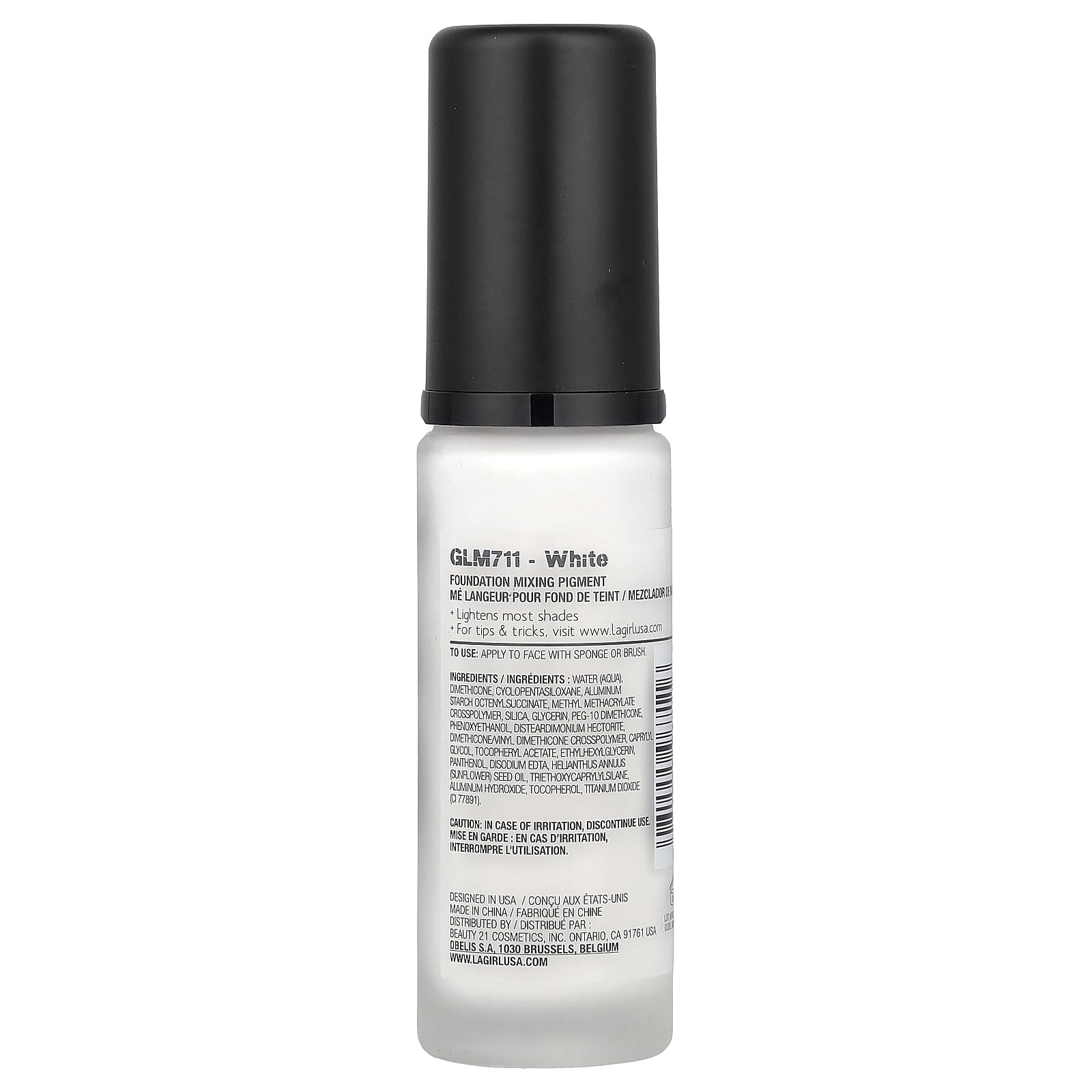 L.A. Girl, PRO.color Foundation Mixing Pigment, GLM711 White , 1 fl oz (30 ml)