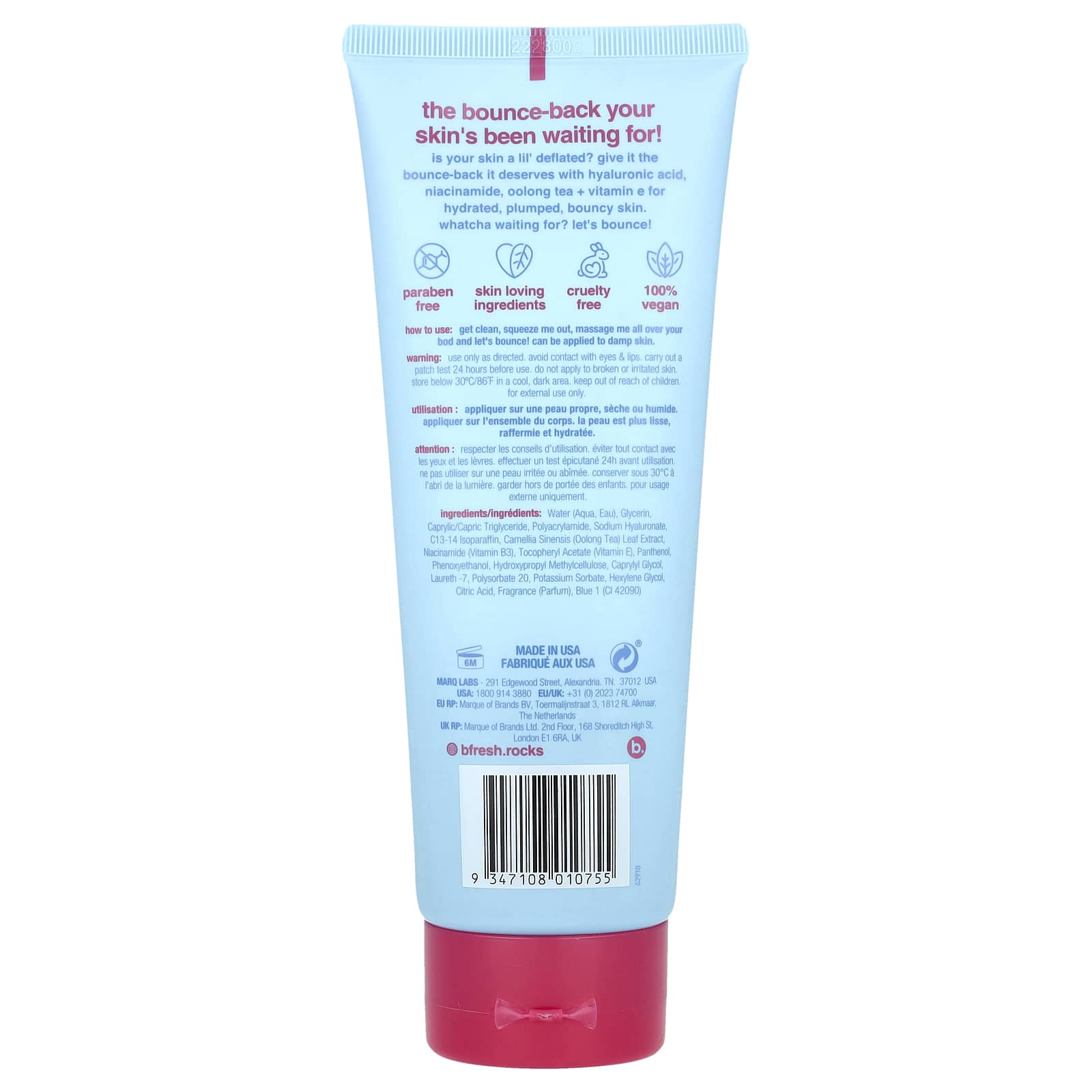 b.fresh, Let's Bounce Firming Body Serum, 8 fl oz (236 ml)