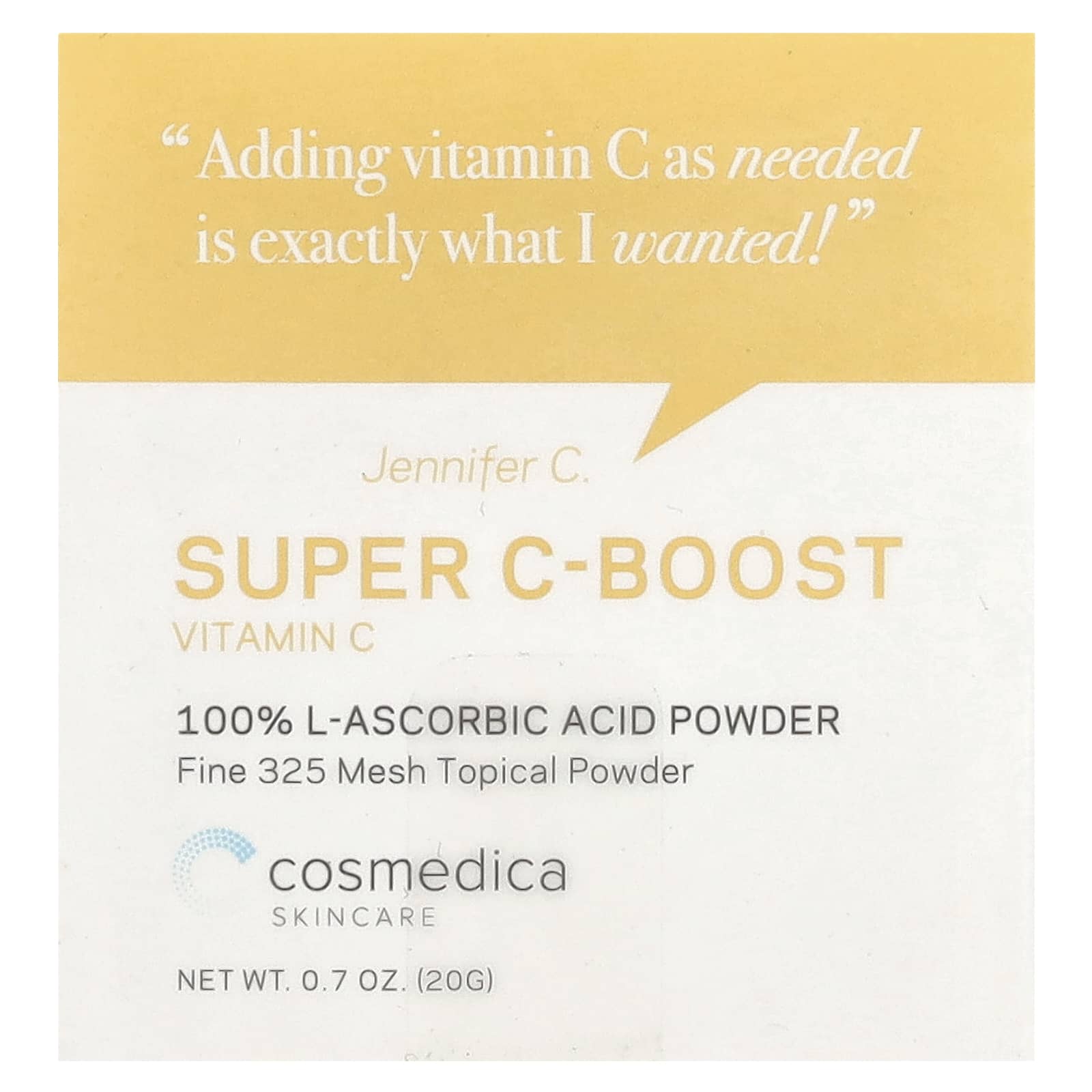 Cosmedica Skincare, Super C-Boost, Vitamin C, 0.7 oz (20 g)