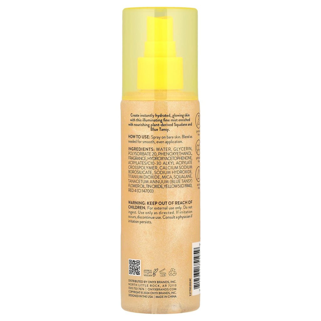Onyx Professional, Hydrating Body Shimmer Mist, Sandalwood & Warm Vanilla, 6.5 fl oz (200 ml)