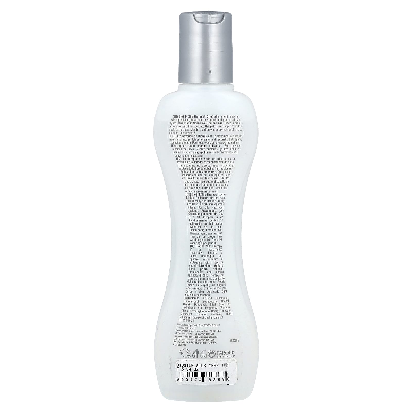 Biosilk, Silk Therapy®, Original, 5.64 fl oz (167 ml)