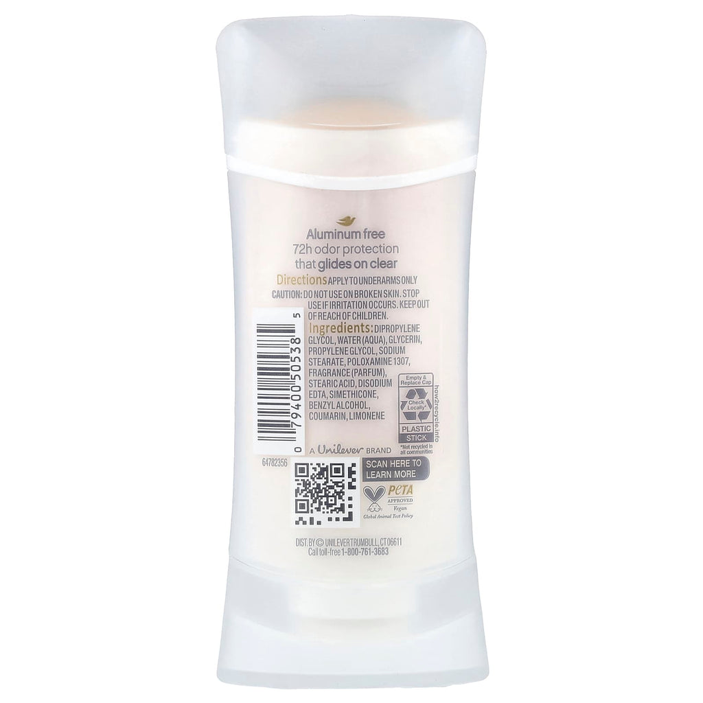 Dove, Aluminum Free Deodorant, Oat Milk & Vanilla, 2.6 oz (74 g)