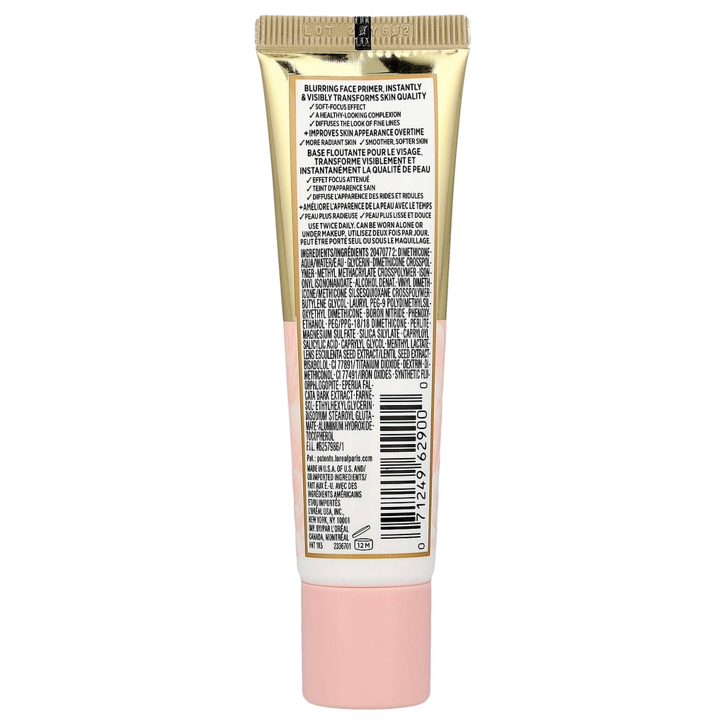 L'Oréal, Age Perfect, Blurring Face Primer, 00 Rosy/Rose, 1 fl oz (30 ml)