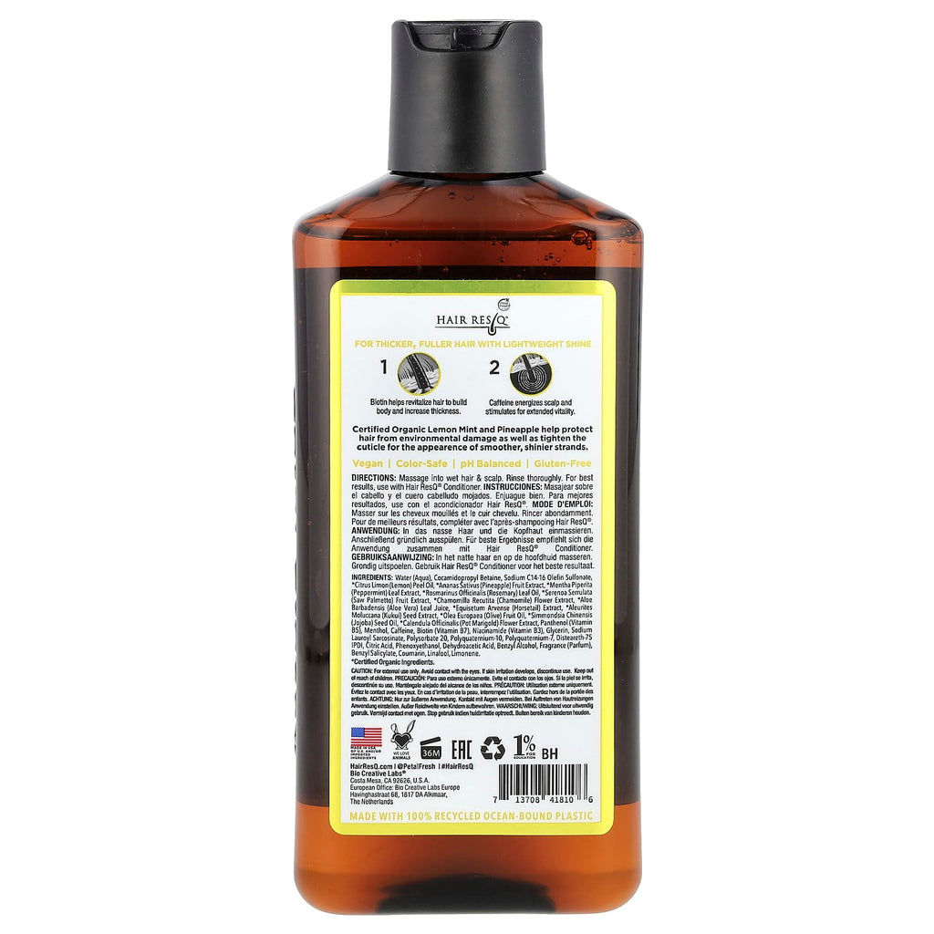 Petal Fresh, Hair ResQ®, Biotin Shampoo, Thickening + Shine Boost, 12 fl oz (355 ml)