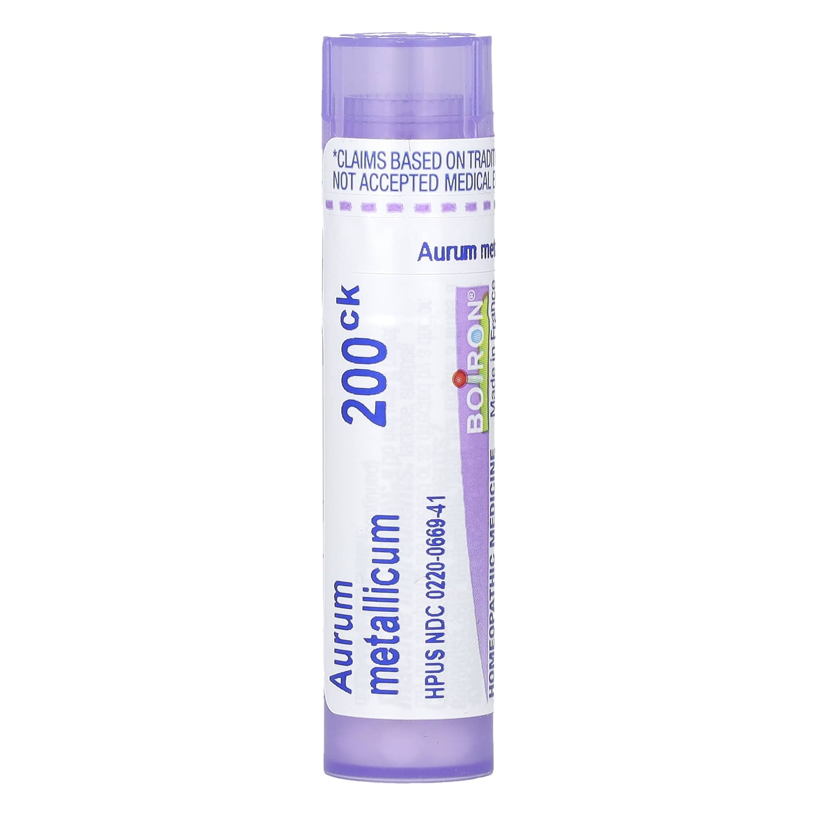 Boiron, Aurum Metallicum 200CK, Stress Relief, Approx 80 Pellets