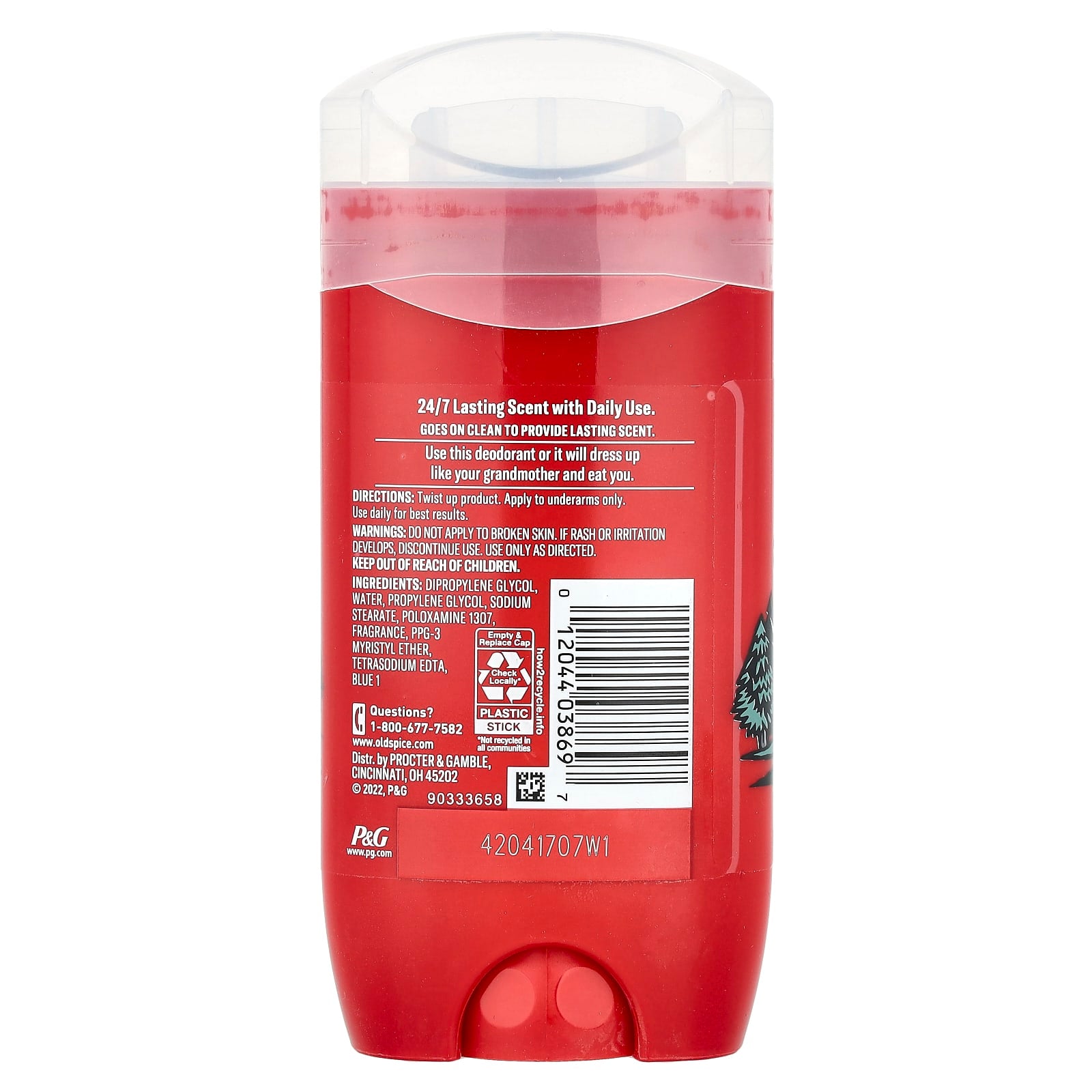 Old Spice, Deodorant, Wolfthorn, 3 oz (85 g)