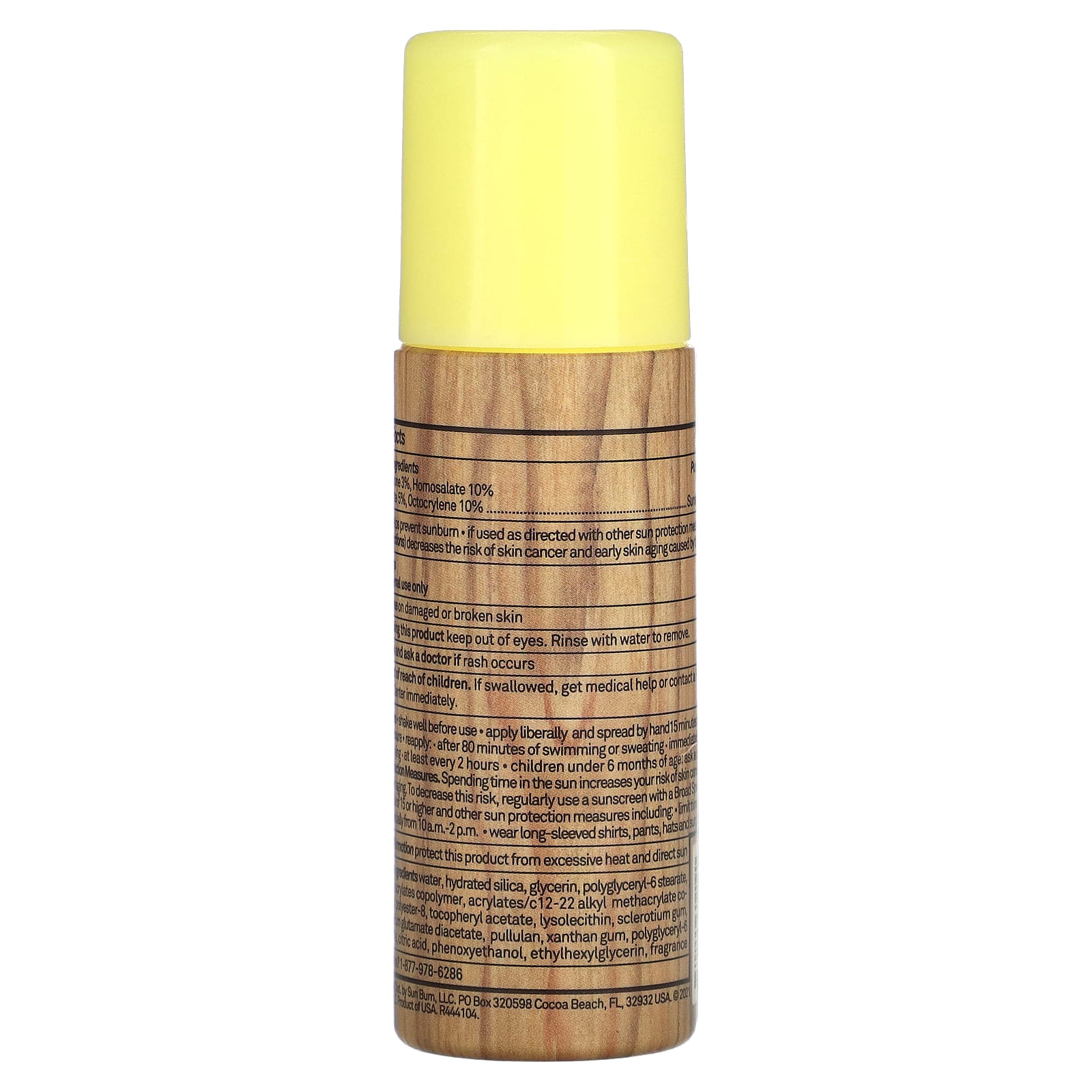 Sun Bum, Premium Moisturizing Sunscreen Roll-On Lotion, SPF 50, 3 fl oz (88 ml)