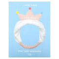 I Dew Care, Tiara Headband, Pink, 1 Headband