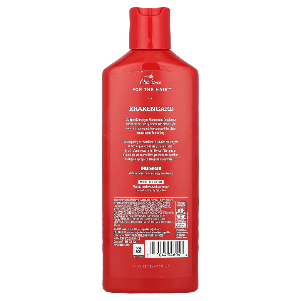 Old Spice, 2 in 1 Shampoo & Conditioner, Krakengard, 13.5 fl oz (400 ml)