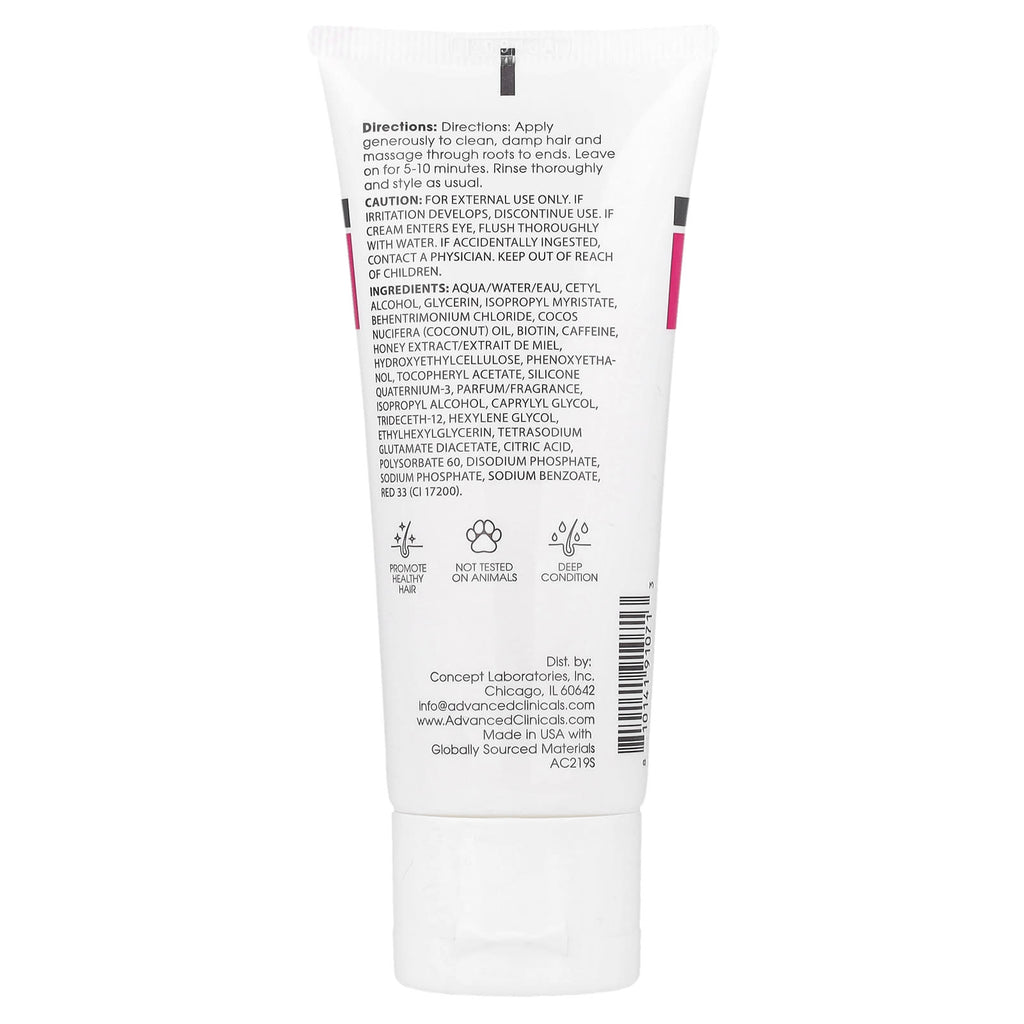 Advanced Clinicals, Biotin, Anti-Breakage Hair Mask , 2 fl oz (59 ml)