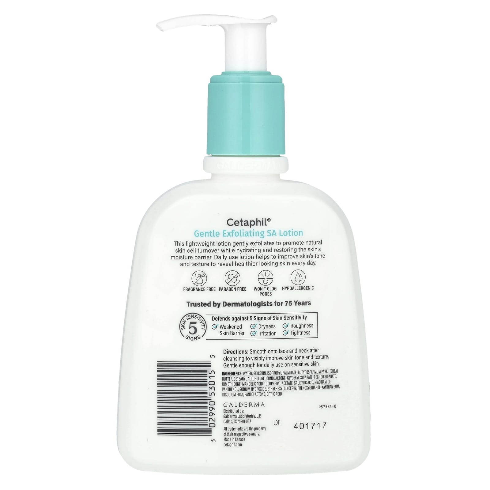 Cetaphil, Gentle Exfoliating SA Lotion, 8 fl oz (237 ml)