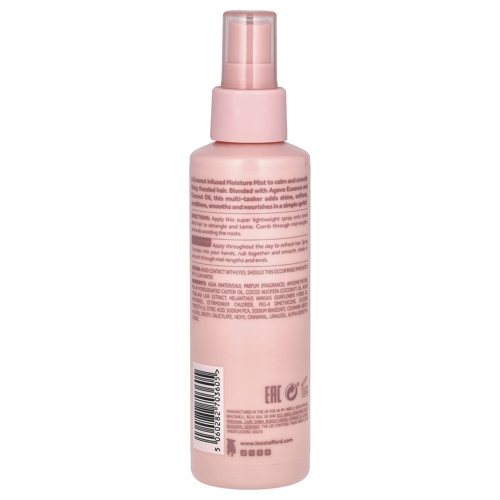 Lee Stafford, Coco Loco. Coconut Moisture Mist, 5.1 fl oz (150 ml)