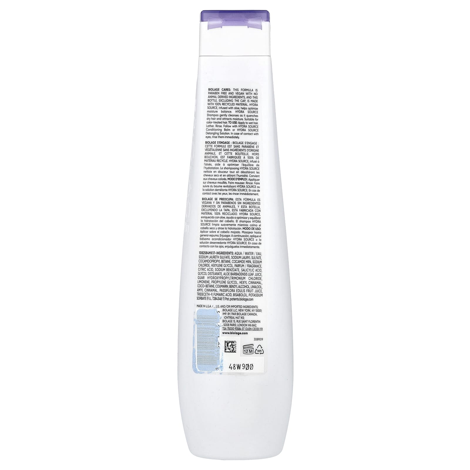 Biolage, Hydra Source, Shampoo, For Dry Hair, 13.5 fl oz (400 ml)
