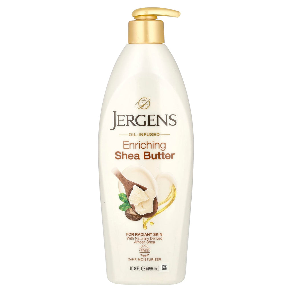 Jergens, Enriching Shea Butter Moisturizer, 16.8 fl oz (496 ml)