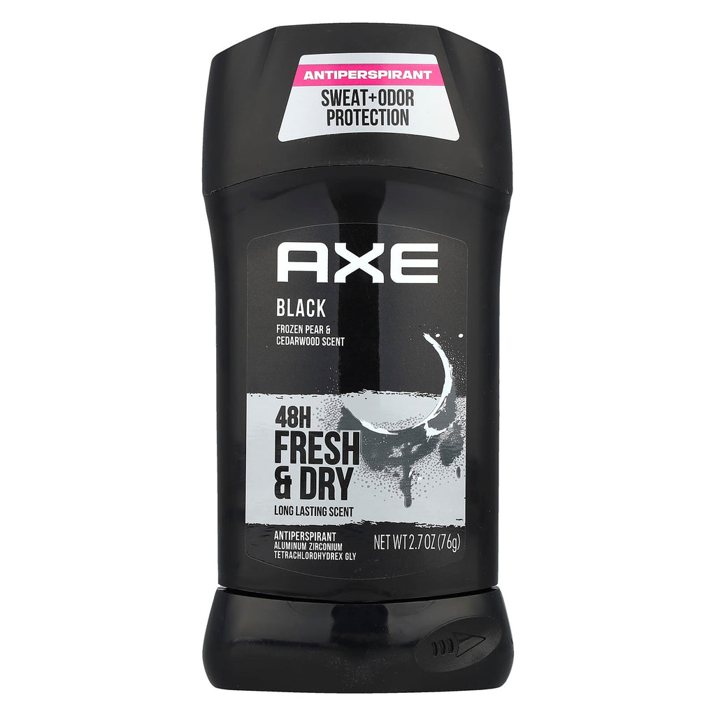 AXE, 48H Fresh & Dry, Antiperspirant, Black, Frozen Pear & Cedarwood, 2.7 oz (76 g)