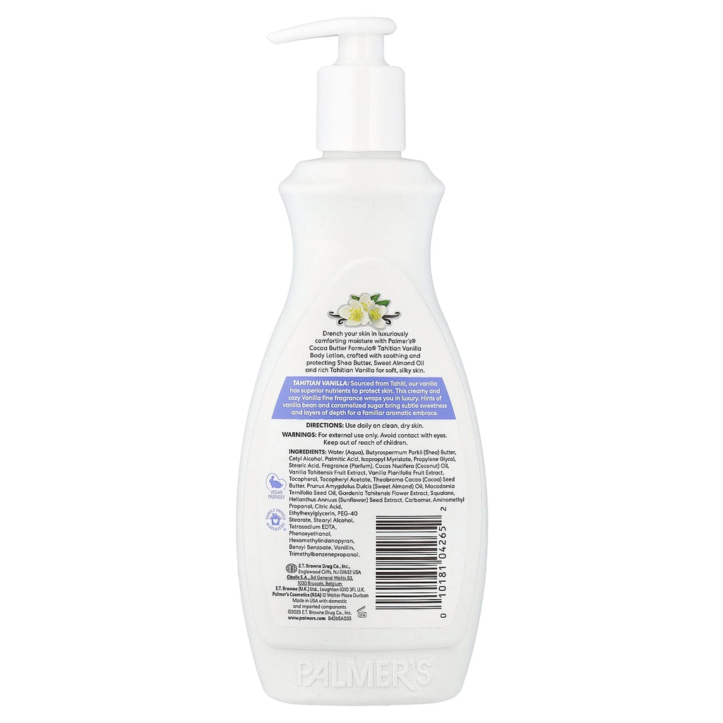 Palmer's, Cocoa Butter Formula® with Vitamin E, Daily Body Lotion, Tahitian Vanilla, 13.5 fl oz (400 ml)
