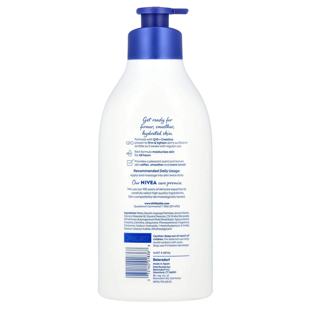 Nivea, Skin Firming Sheer Hydration Body Lotion, 33.8 fl oz (1,000 ml)