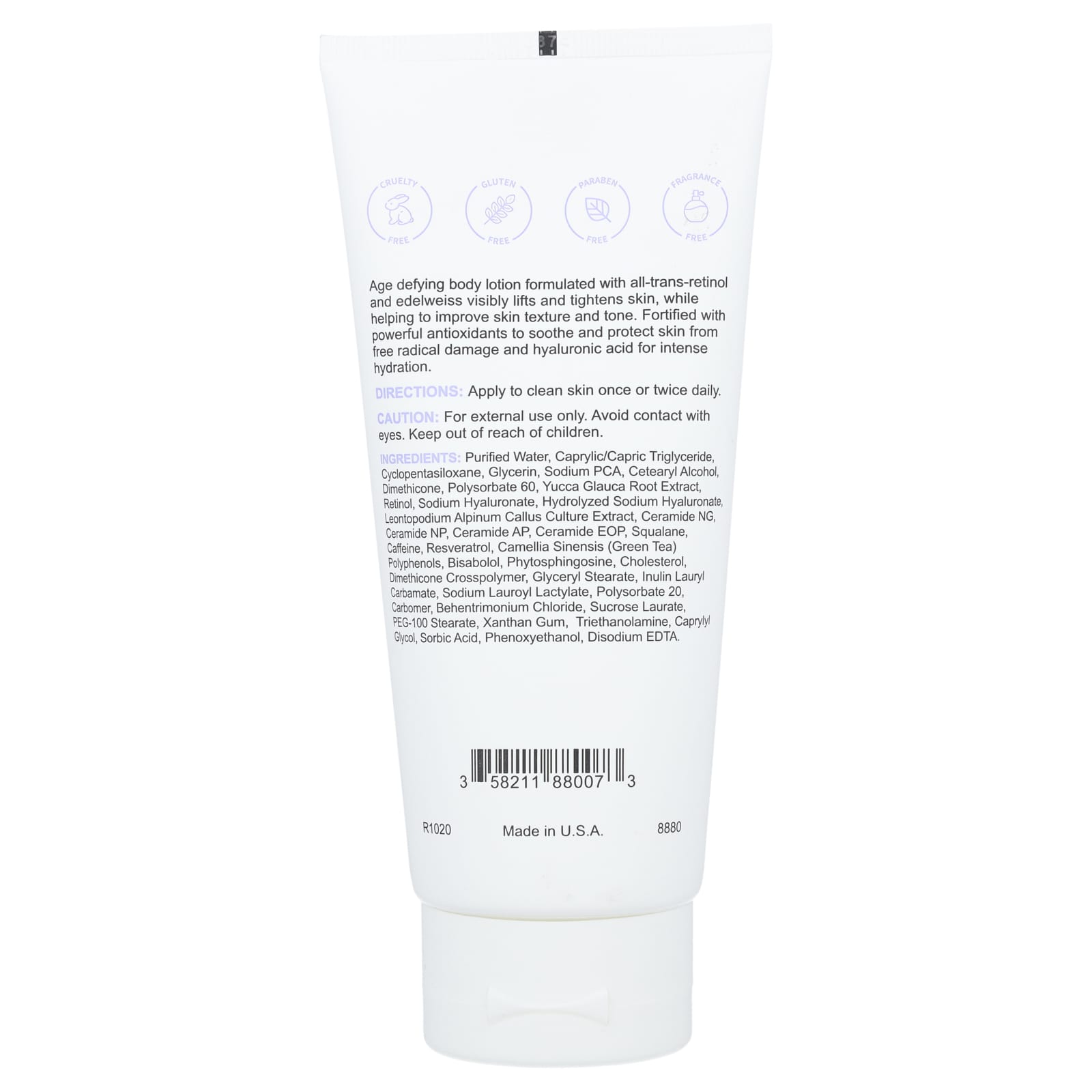 Replenix, Anti-Aging, Retinol Smooth + Tighten Body Lotion, 6.7 fl oz (200 ml)