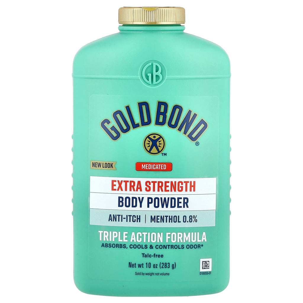 Gold Bond, Medicated, Body Powder, Triple Action Formula, 10 oz (283 g)